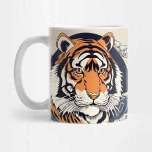 Japanese Tiger, Ukiyo-e Art Mug